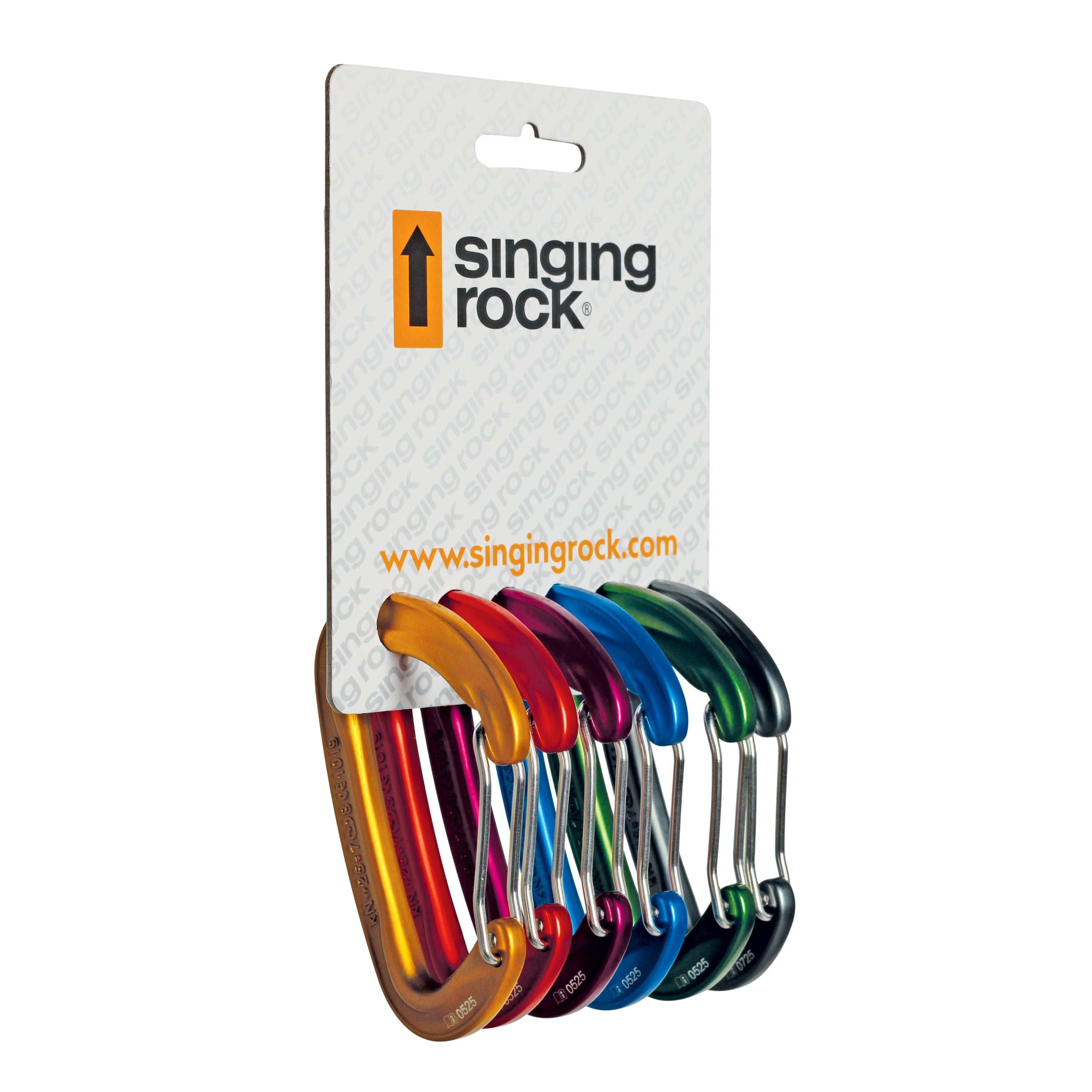 Pack 6 Mosquetones VISION STRAIGHT